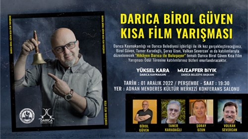 Darıca Birol Güven Kısa Film Yarışması Ödül Töreni